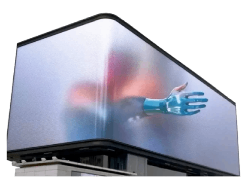 3D OUTDOOR LED WALL